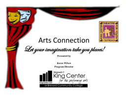 Arts Connections - Brevard Public Schools