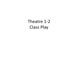class play power point