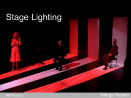 WHAT IS THEATRE LIGHTING?