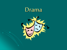 Introduction to Drama PP - Social Circle City Schools
