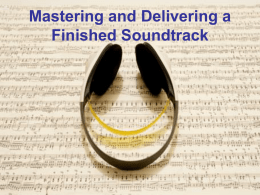 Introduction to the Soundtrack
