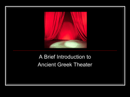 Sophocles-Greek Playwright