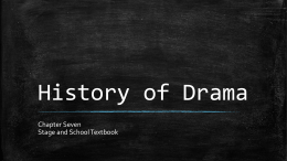Chapter 7 - History of Dramax