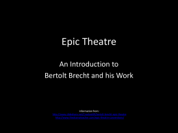 Introduction to Epic Theatrex