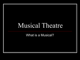 Musical Theatre - Somerset Academy