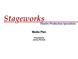 Stageworks Theatre Production Specialists Media