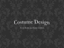 Costume Design - WordPress.com
