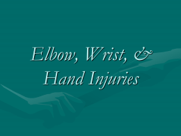 Elbow Injuries - davis.k12.ut.us