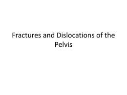 Fractures and Dislocations of the Pelvis
