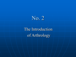 No. 2 The Introduction of Arthrology