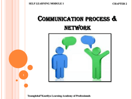 Communication Process & Network