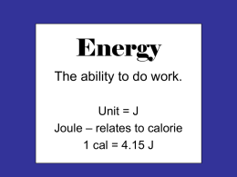 ENERGY Energy Notes 2