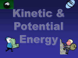 Kinetic energy - Cobb Learning