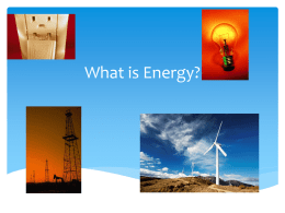 Energy: Review