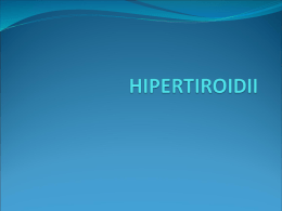 hipertiroidii