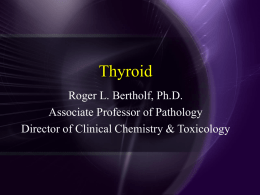 Thyroid - Bertholf Home Page