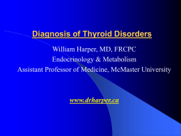 Thyroid Tests