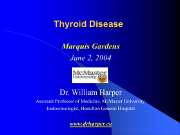 Thyroid Tests - www.drharper.ca