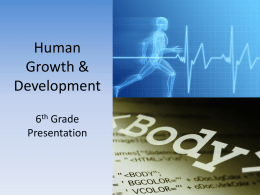 Human Growth _ Development _6th Grade_