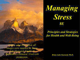 (The conscious power to override the stress response is here