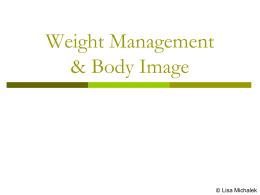 Weight Management & Body Image