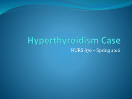 03 Hyperthyroid Case Studies