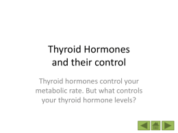 Thyroid imbalances