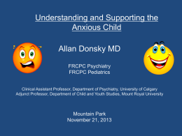 Dr. Donsky`s PowerPoint Presentation
