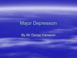 Major Depression