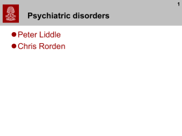 Psychiatric Disorders - McCausland Center | Brain Imaging