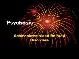 Psychosis - Santa Barbara Therapist