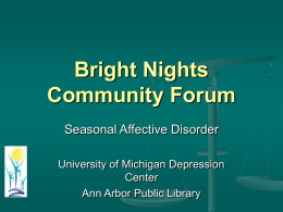 Bright Nights Community Forum