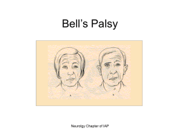Bell’s Palsy - IAP NEUROLOGY