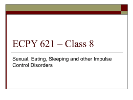 ECPY 621 – Class 2 - Dimensions Family Therapy