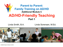 ADHD Friendly Teaching