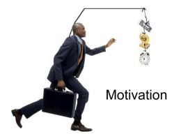 Motivation - HomePage Server for UT Psychology