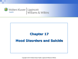 Mood Disorders - Wolters Kluwer Health