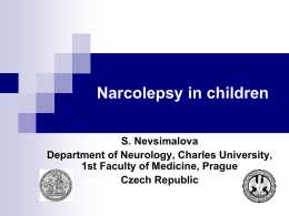 Narcolepsy in children