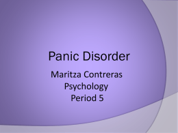 Panic Disorder - Cloudfront.net
