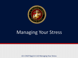 LE1-C3S2T3pg113-122 Managing Your Stress