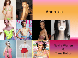 Anorexia (Nayira & Tiana).