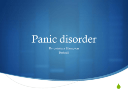 Panic disorder - Cloudfront.net