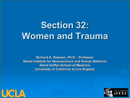 Section 32_Women and Trauma_UCLA 46 slides_FINAL