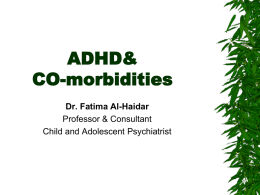 ADHD and Comorbidities