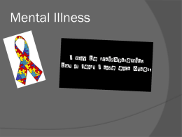 Mental Diseases - WESTLAKE HEALTH AND PE