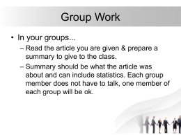 Lesson 9 "Developing a Healthy Mind"