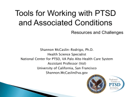 Detecting PTSD - Portland State University