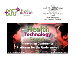 Panel at the Health Technology Forum