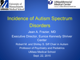 Caring for Children With Autism Spectrum Disorders