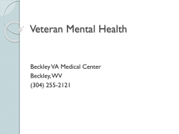 Veteran Mental Health